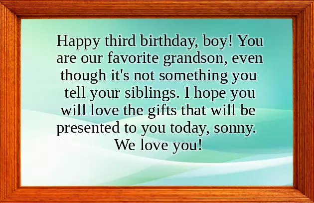 Birthday 3 Year Old Boy Wishes Birthday 3 Year Old Boy Wishes