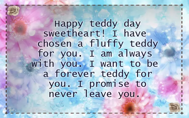 Teddy Bear Messages For Friends
