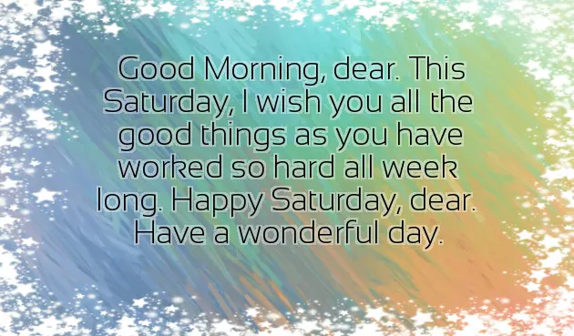 Saturday Good Morning Blessing Saturday Good Morning Blessing