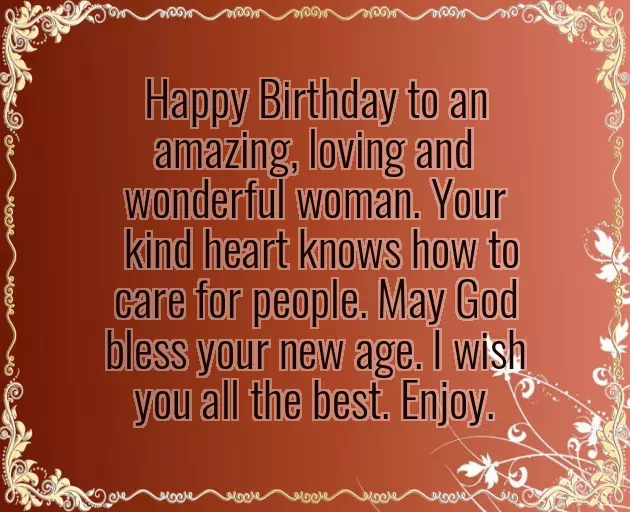 Happy Birthday Wishes To Lady Friend