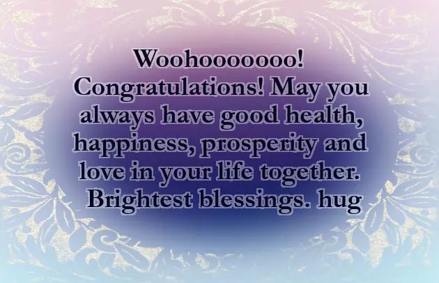 Congratulations And Wish You Both A Very Happy Married Life