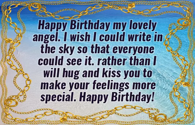 Birthday Wishes To A New Girlfriend