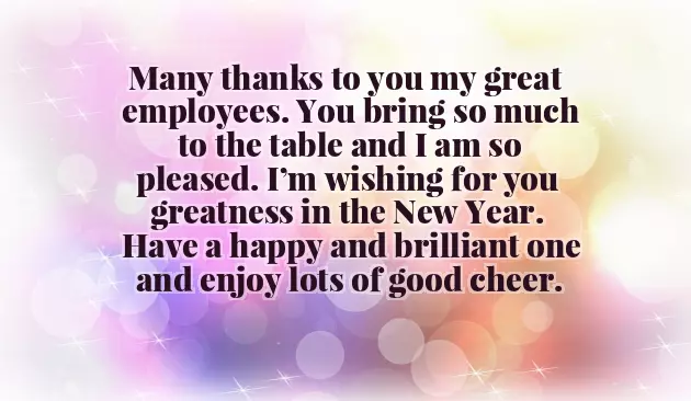 Motivational New Year Message