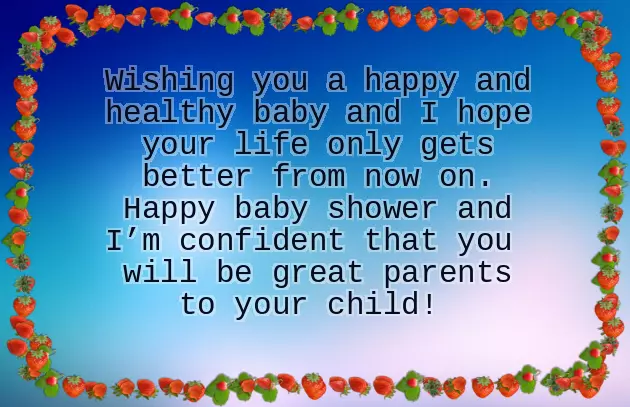 Congratulations Message For Baby Shower
