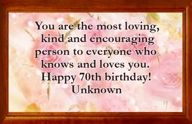 70Th Bday Wishes