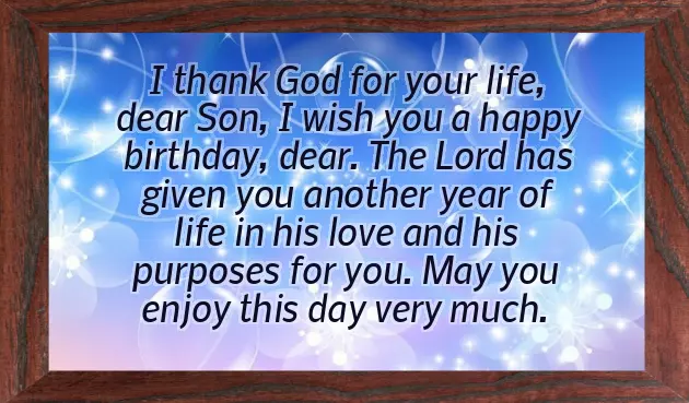 Happy Birthday Blessings Son Happy Birthday Blessings Son