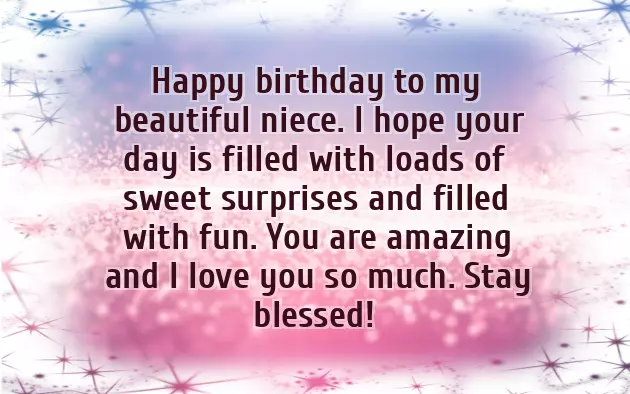 Wishing My Niece Happy Birthday