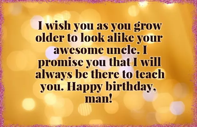 Wish Happy Birthday To My Nephew