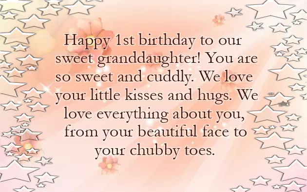 1St Year Birthday Wishes