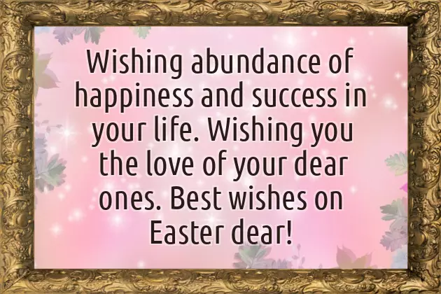 Peaceful Easter Wishes