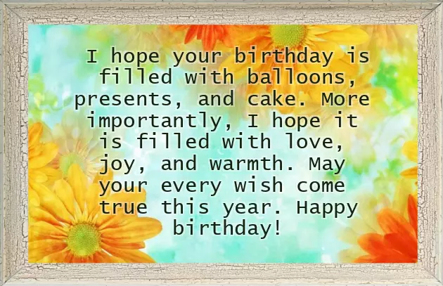 Heartfelt Birthday Wishes For My Daughter