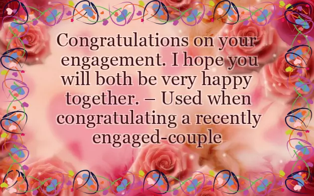 Wishes For Engaged Couple