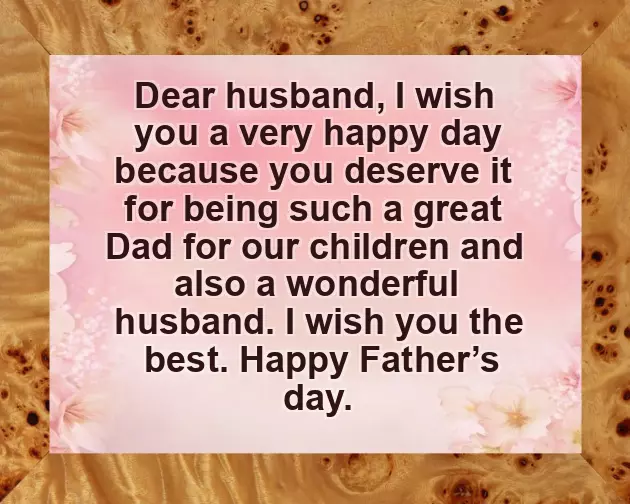 Happy Fathers Day Wishes To My Love