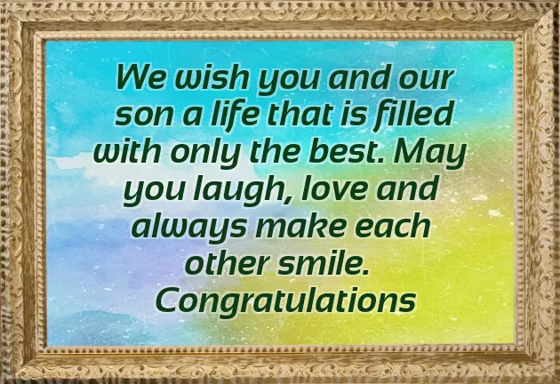 Congratulations To The Mother Of The Bride