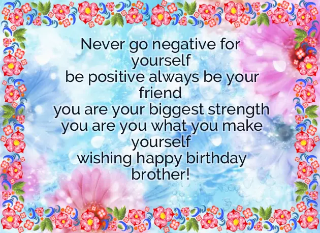Blessings Birthday Wishes For Brother