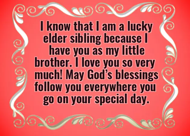 Short Birthday Wishes For Small Brother