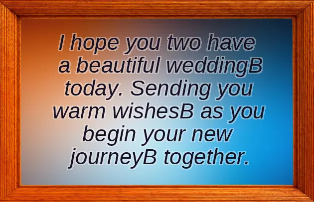 Best Wishes For Marriage Couple