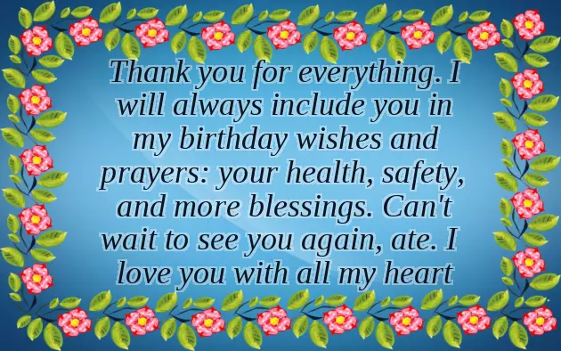 Happy Birthday Return Wishes