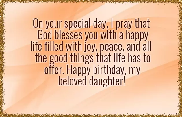 Happy Birthday To My Eldest Daughter