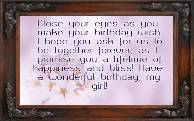 Birthday Text To My Girlfriend Birthday Text To My Girlfriend