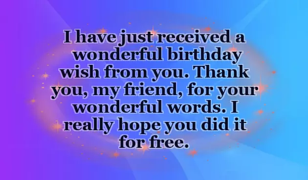 Appreciation For My Birthday