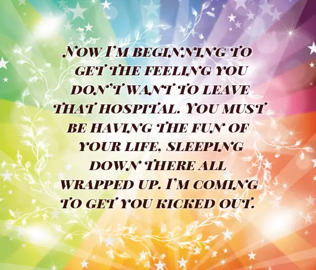 Get Well Soon Text For Him