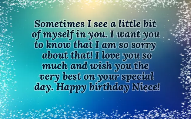 Happy Birthday Niece