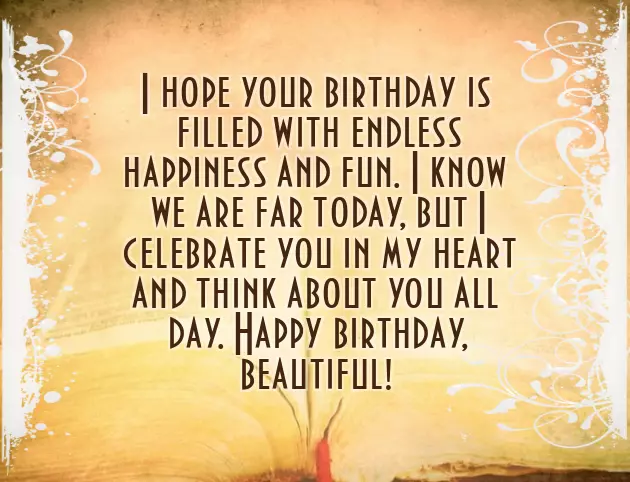 Short Sweet Birthday Wishes For Girlfriend