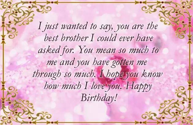 Good Wishes For Brother Birthday Good Wishes For Brother Birthday