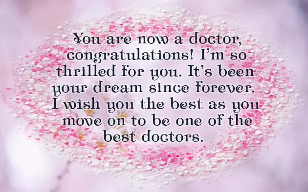 Doctor Graduation Wishes Doctor Graduation Wishes