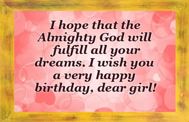 Happy Birthday For Nice Girl