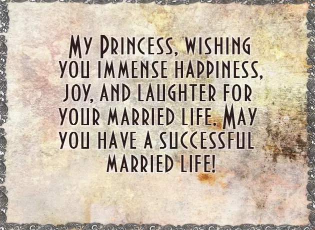 Wedding Wishes For Parents From Daughter