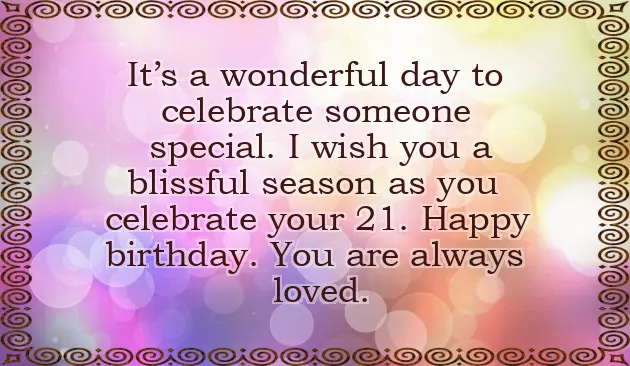 Happy 21St Birthday My Daughter