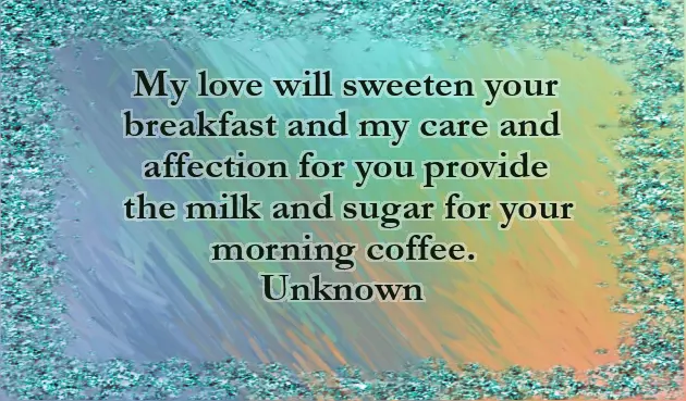 Morning Greetings To A Boyfriend