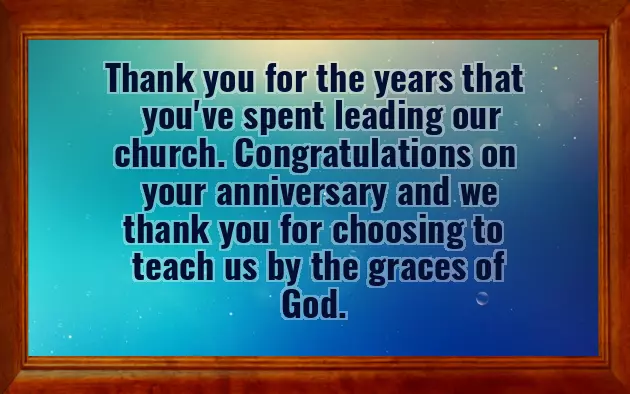 Sacerdotal Anniversary Message