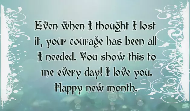 Happy New Month Baby