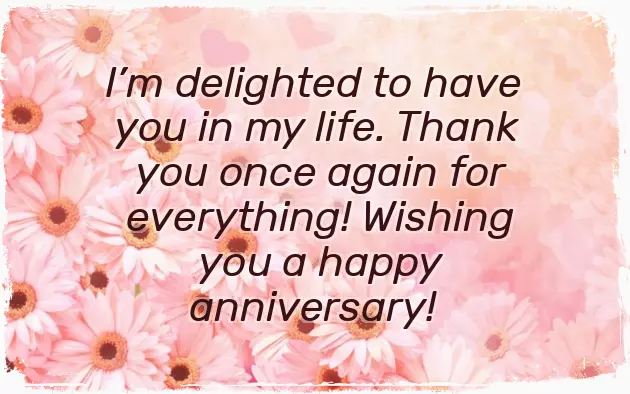 Happy First Wedding Anniversary My Love