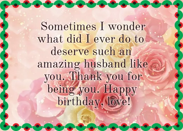 Romantic Birthday Wishes For My Love