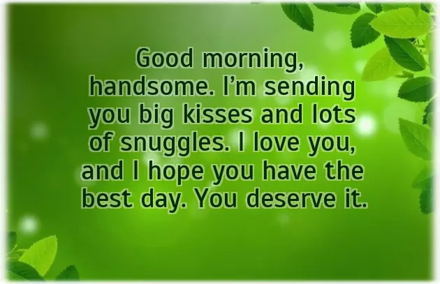 Sweet Good Morning Message To My Lovely Wife