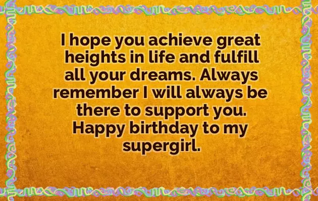 Thank You Quotes For Birthday Wishes For My Daughter