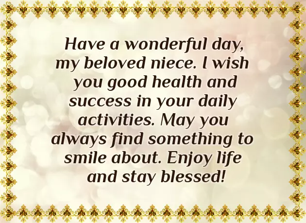 Birthday Wishes For Small Niece