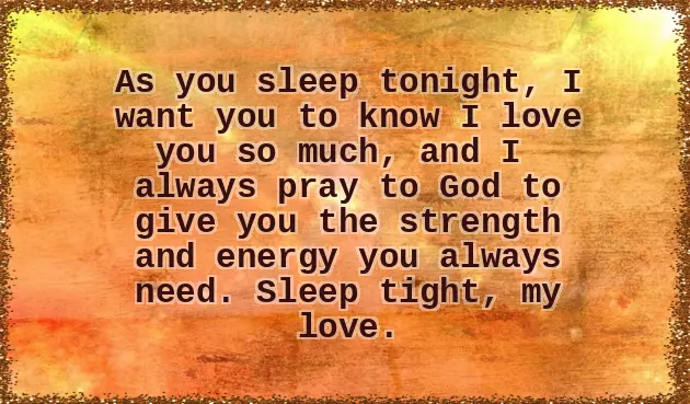 Good Night Love Wife