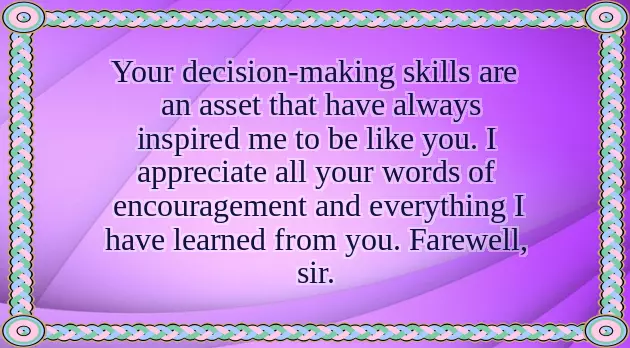 Wish You Good Luck In Your New Job