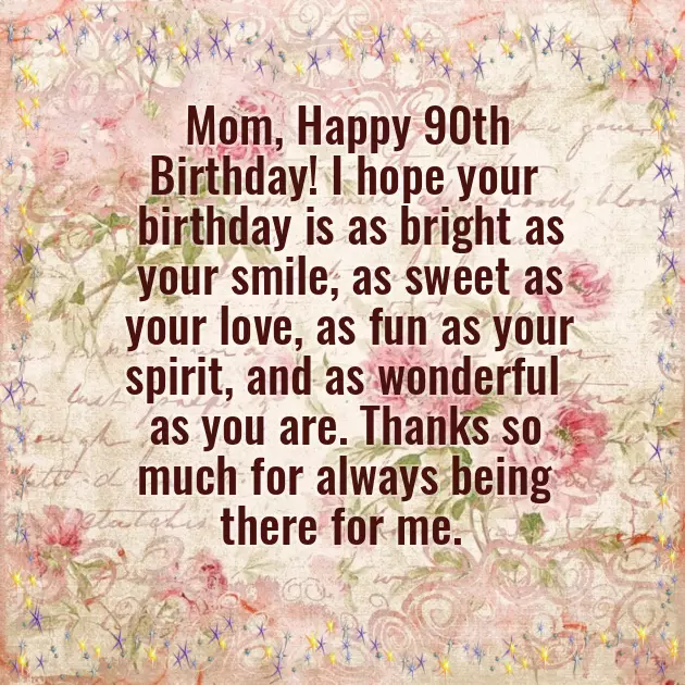 90Th Birthday Wishes For Grandmother