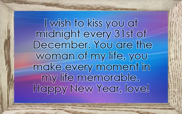 New Year Wishes Messages For Love