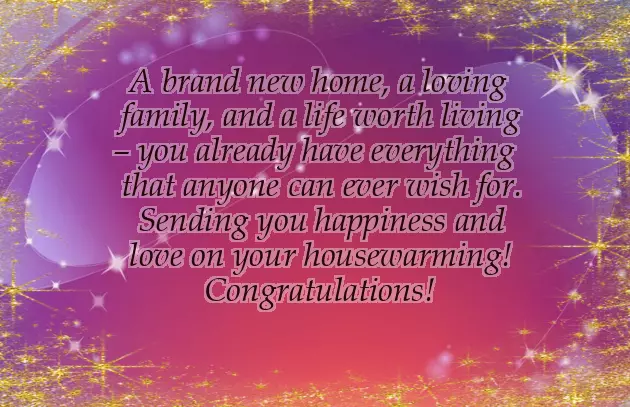 Best Wishes For New House Inauguration