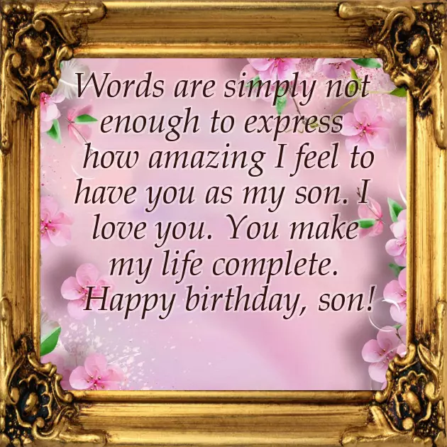 Son Birthday Wishes For Mother
