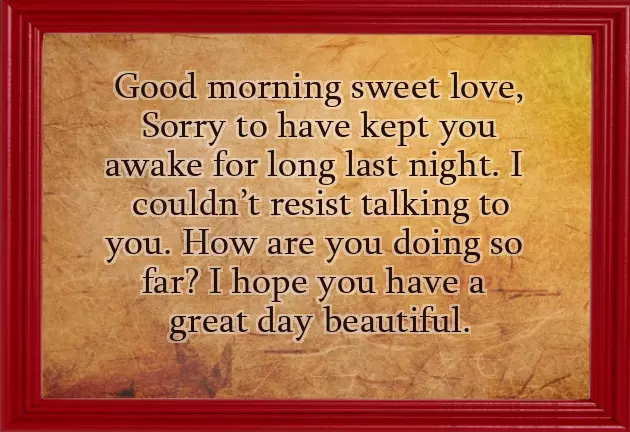 Girlfriend Morning Wishes