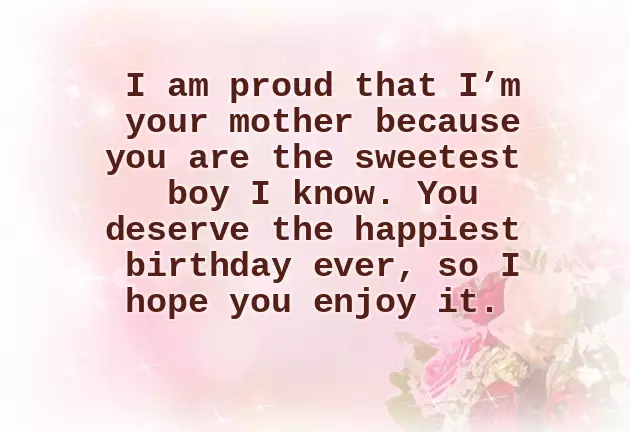 Happy Birthday Little Boy