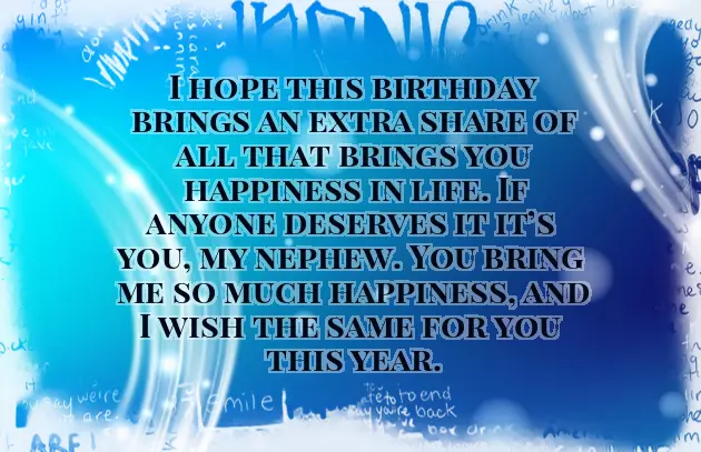 Sister Son Birthday Wishes